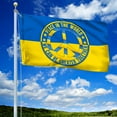 thumbnail image 2 of Flagwix Peace In The World Ukraine Grommet Flag THN3779GFv2 - 3x5 ft., With Flag Pole Rings, 2 of 6