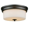 thumbnail image 4 of Golden Lighting 2118-FM-CH-OP Multi Family 3 Light Flush Mount with Opal Glass,C, 4 of 4