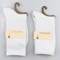 thumbnail image 5 of Autumn And Winter Pure Candy Color Ladies Pile Socks White, 5 of 5