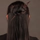 thumbnail image 4 of 2 Horquillas para El Pelo, Horquillas para El Pelo para Niñas, Bodas Yinane palillos de pelo, 4 of 8