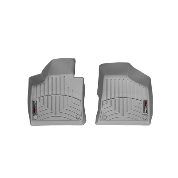 WeatherTech Custom Fit FloorLiners compatible with 2006-2013 Audi A3 - 1st Row (Driver & Passenger), Grey