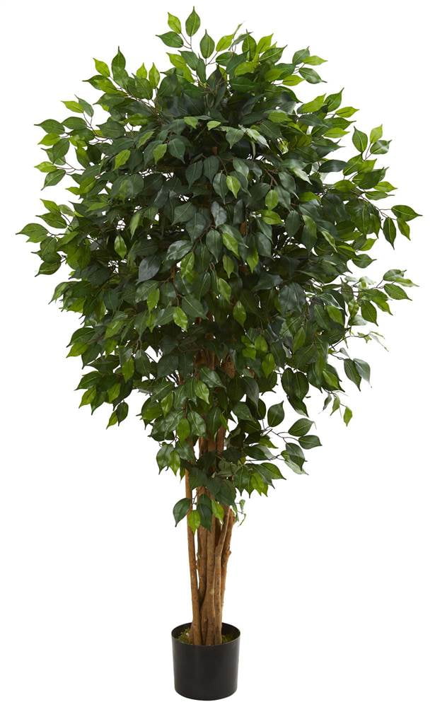 Nearly Natural artificial indoor 5.5' Ficus Artificial Tree