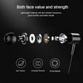 thumbnail image 5 of New Headphone With Mic Hifi Bass Aux Earphones In-Ear Wired Earphone 3.5MM Headset Earbuds 3.5MM Jack BLACK, 5 of 8