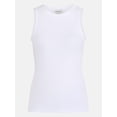 thumbnail image 6 of Scenario Women's Ribbed Tank Top with Lace Trim, Sizes XS-XXXL, 6 of 6