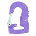 thumbnail image 3 of Endless Round Sling 8' Purple w/ Hook Combo, 2600 lbs WLL Crane Rigging Hoist Wrecker Recovery Towing, 3 of 9