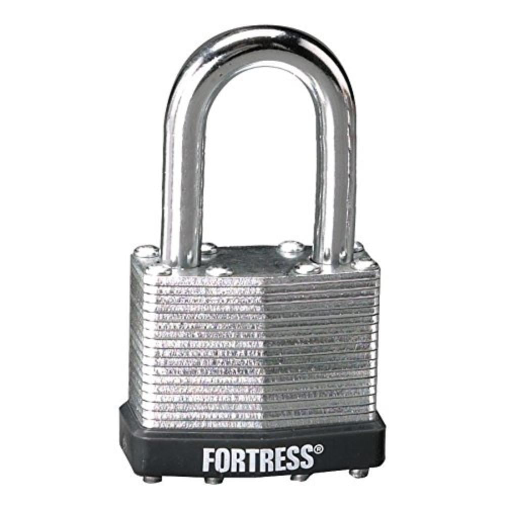 Fortress Padlock, Laminated Steel Pin Tumbler Lock, 1.5Inch Wide, 1803DLF, PADLOCK APPLICATION
