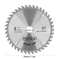 thumbnail image 4 of 8 x 40T 200mm Circular Cutting Disc Saw Blade AntiRust Cemented Carbide Saw Blade, 4 of 7