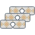 thumbnail image 6 of SKYSONIC Faucet Absorbent Mat 3 Pcs Colorful Kaleidoscopic Tiles Pattern Kitchen Faucet Splash Catcher Washable Counter Drying Pads Behind Faucet for Kitchen Bathroom, 6 of 7