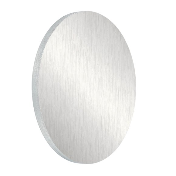 6061 Aluminum Disc, 1 Pcs 5.9x1/3 Inch Round Flat Plain Aluminum Plate, Aluminum Metal Plate for Industrial Crafting DIY