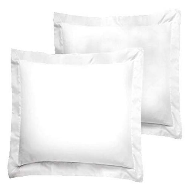 American Pillowcase Euro Shams 26x26 Set of 2 Pillow Covers Luxury 100 Egyptian Cotton 2 Pack