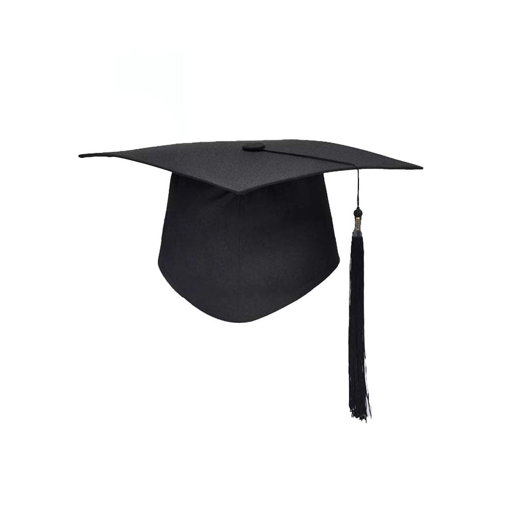 Black Felt Graduation Caps - Party Wear 
