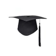 thumbnail image 1 of Chapeau de Graduation de Bachelier avec Boucle et Pompon Accessoire de Robe Académique pour Étudiant, 1 of 8