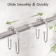 thumbnail image 4 of Ganchos para cortinas de ducha AmazerBath de metal cromado, 12 unidades, 4 of 9