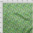 thumbnail image 3 of oneOone Cotton Poplin Light Green Fabric Tropical Sewing Material Print Fabric By The Yard 56 Inch Wide, 3 of 5