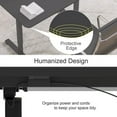 thumbnail image 2 of Furmax 40" x 24" Home Office Electric Height Adjustable Standing Desk, 2 of 8