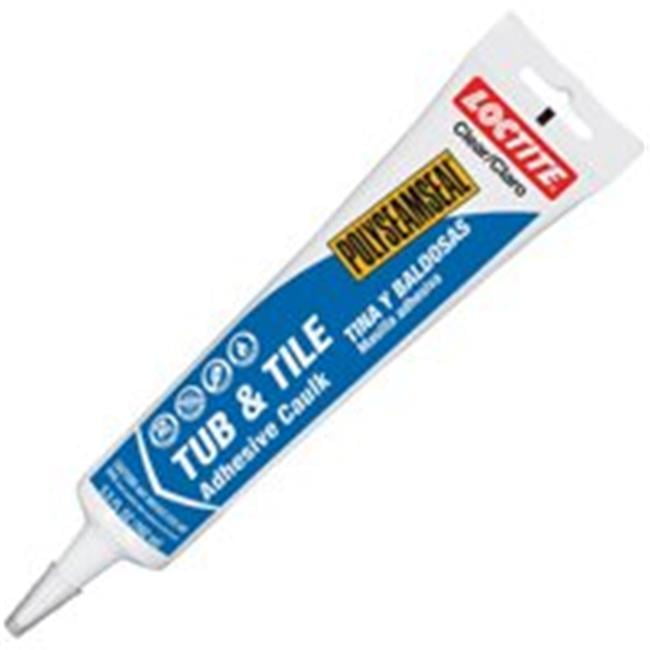 Henkel Consumer Adhesives 1723251 Polyseamseal Tub and Tile Caulk, Clear - 5.5 Oz