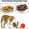 thumbnail image 3 of Pelota de goma para perros para masticadores agresivos, juguete duradero para perros, juguete para perros Tug of War, JAMW Sencillez, 3 of 5