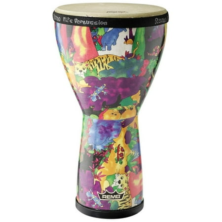 - Remo Kids Rain Forest Djembe 14 X 8 Inches