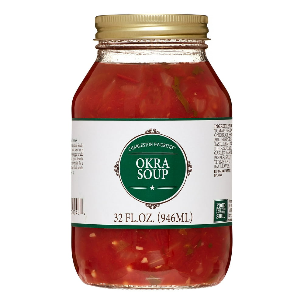 Charleston Favorites Okra Soup, 32 Oz