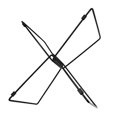 thumbnail image 5 of Camping Box Folding Stand Camping Table Shelf Cooler Stand Outdoor Accessories Portable Storage Fold Rack for Picnic,B, 5 of 5