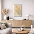 thumbnail image 5 of Framed Canvas Wall Art Vintage Floral Botanical Print for Living Room Decoration - 16"x24" WHITE, 5 of 8