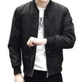 thumbnail image 3 of Vedolay Men's Jacket Button Down Sweatshirts Fashion Tops 2023 Clothes Black,XL, 3 of 4