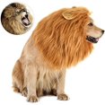 thumbnail image 1 of Disfraz para perros Ropa para gatos Juguetes para perros Trenzas rizadas Sombreros Pelucas Estilo Lindo Accesorios para el cabello para mascotas (Marrón) JAMW Sencillez, 1 of 5