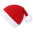 thumbnail image 4 of fenteer Christmas Hat Cap Fancy Dress Knit Winter Hat for Party Favors Carnival Xmas for adults, 4 of 8