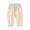 Beige, variant on XIMIN Toddler Boys Baggy Soft Pants Elastic Waist Wide Leg Loose Autumn Bottom for Kids Palazzo Casual Solid Color Cute Straight Long Light Weight Slim Trousers