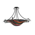 thumbnail image 3 of Meyda Tiffany 110963 36" W Fused Glass Semi-Flushmount Ceiling Fixture - MultiColor, 3 of 5