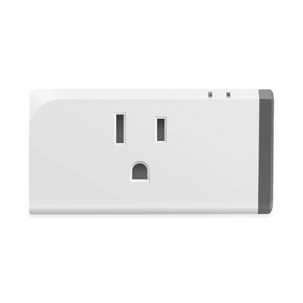 SOOFF Smart Plug Control de voz Enchufe de alimentación con función Temporizador Intelligent Outlet Appliances Cambiar a casa Gadgets Estados Unidos Inevent HA011426-00B