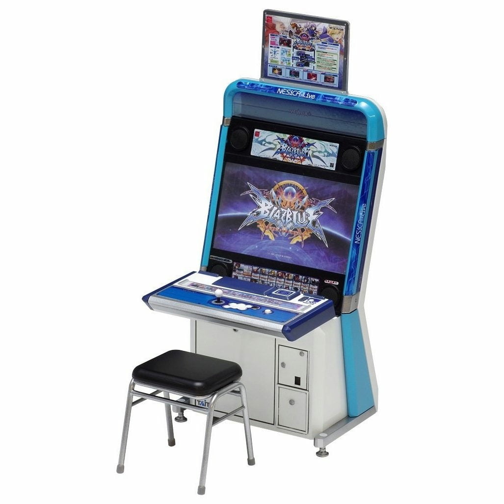 Vewlix Arcade Machine Blazblue Central Fiction 1/12 Scale Model