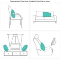 thumbnail image 4 of Set of 4 Vintage Birds Throw Pillow Covers Spring Tree Branch Pillow Cases Rustic Farmhouse Decorative Farm Animals Cushion Cover Polyester Linen 18\u301dx18\u301d Pillow Sham for Chair Sofa, 4 of 4