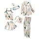 thumbnail image 4 of Juego de camisón 7pcs / set Ropa de dormir impresa con pantalones cortos de chaleco Conjunto de pijamas de mujer Lady Home Wear, L AweSitey AP000846-02, 4 of 7