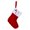 U, variant on 8 Inch Red Monogram Christmas Stocking with Initial Letter, Cable Knit Design with White Xmas Alphabet for Family Fireplace Hanging, DIY Home Decor and Personalized Gift