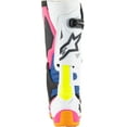 thumbnail image 2 of Alpinestars Tech 10 Daytona Coast LE MX Offroad Boots White/Blue/Pink 11 USA, 2 of 4