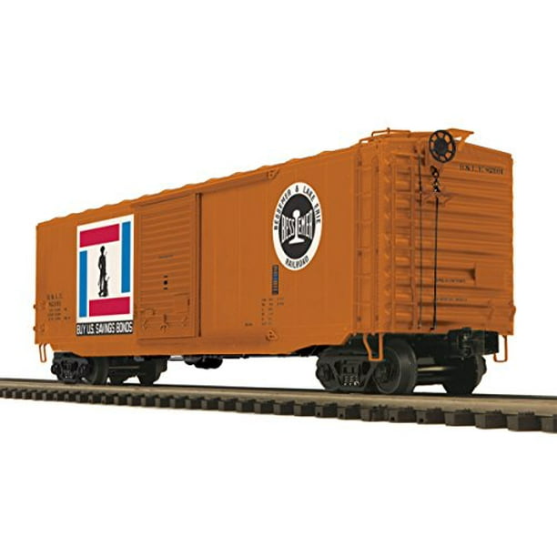 MTH 50 Ps1 Box Car w/Youngstown Standard Door Bessemer & Lake Erie