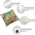 thumbnail image 6 of nygtbtfer  Set of 2 Faith Hope Love Peace Fall Pillow Farm Outdoor Square Indoor Decorative Throw Pillows White, 6 of 7