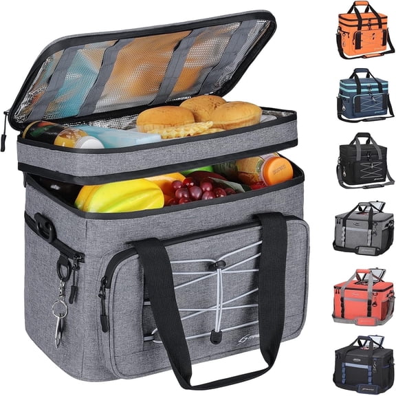 Maelstrom Soft Cooler Bag,Collapsible Soft Sided Cooler,24/30/60/75 Cans Beach Cooler