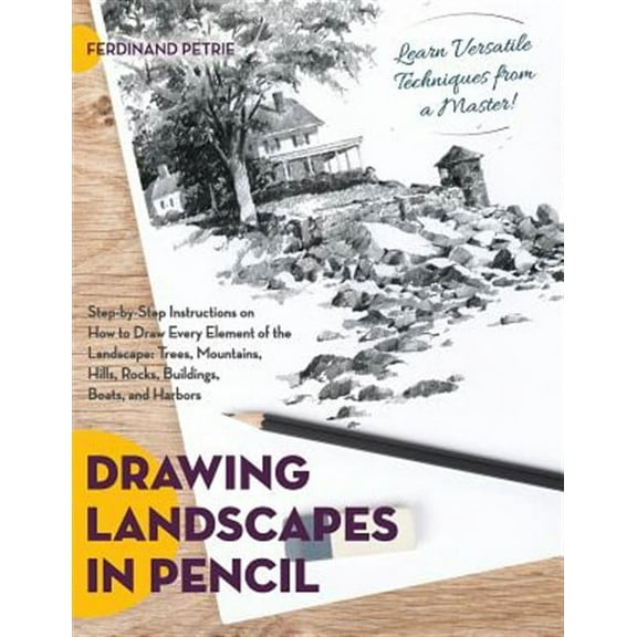 Drawing Landscapes in Pencil (Paperback)