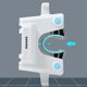 thumbnail image 5 of 2pcs Self Adhesive Mop and Broom Holder No Drilling for Garage Laundry Room Zulema none, 5 of 8
