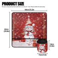 thumbnail image 5 of HELLHERO Christmas Snowman Sewing Machine Pad Organizer Lightweight Easy to Clean for Sew Table, 5 of 5