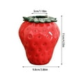 thumbnail image 2 of Flower Pots Strawberry Vase Home Decoration Ceramic Flower Rack Unique Floral Arrangement Container Dry Flower Pot for Indoor Spaces, 2 of 8