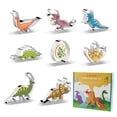 thumbnail image 4 of Juego de moldes para galletas con forma de dinosaurio de dibujos animados, moldes para galletas para el día de San Valentín y Acción de Gracias, herramientas para hornear, 4 of 6