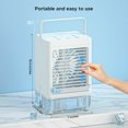 thumbnail image 3 of SAYFUT Portable TableTop Cooling Fan Air Purifier Water Oscillation Humidifier,White, 3 of 6