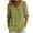 Green, variant on Button Down Shirts Women Polka Dots Print 3/4 Sleeve Retro Trendy Travel Casual Spring Summer Blouses (S, Pink)