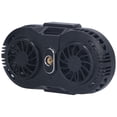 thumbnail image 3 of Ventilador de refrigeración para teléfono móvil, retráctil, silencioso, con chip de refrigeración de doble semiconductor para teléfonos, color negro, 3 of 15
