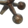 thumbnail image 5 of 5", 4", 3"H Bronze Metal Weathered Jack Sculpture, by DecMode (3 Count), 5 of 20