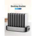 thumbnail image 3 of Domars 3pcs Share Portable Charge Power Bank with Station Dock 8000mAh Power Bank Packs, External Battery Built-in 3-in-1 Charging Cables, Suit for Office Cafe Home Party, 3 of 8