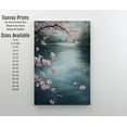 thumbnail image 2 of Japanese Cherry Blossom Poster Dark Academia Art Japanese Decor Antique Floral Illustration Vintage Nature Wall Art Rustic Aesthetic, 2 of 3